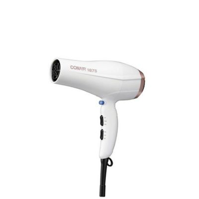 CONAIR Double Ceramic 1875-Watt Hair Dryer in White