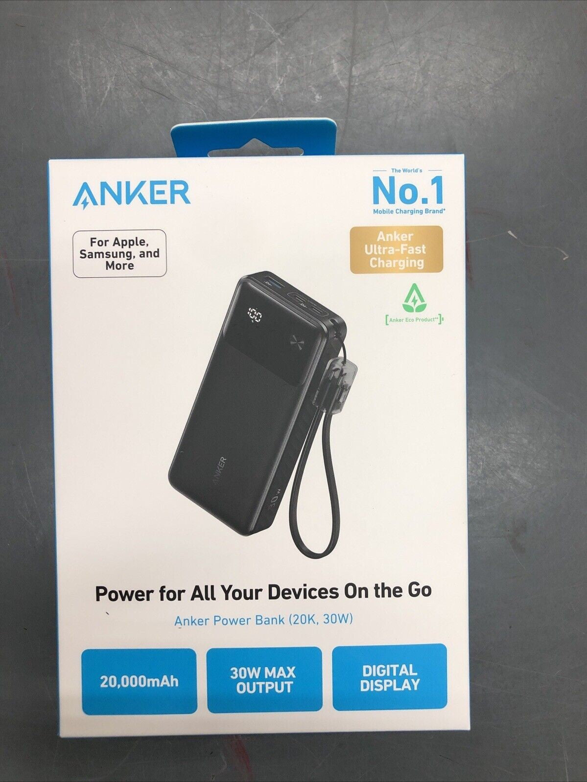Anker 20000mAh 30W Power Bank