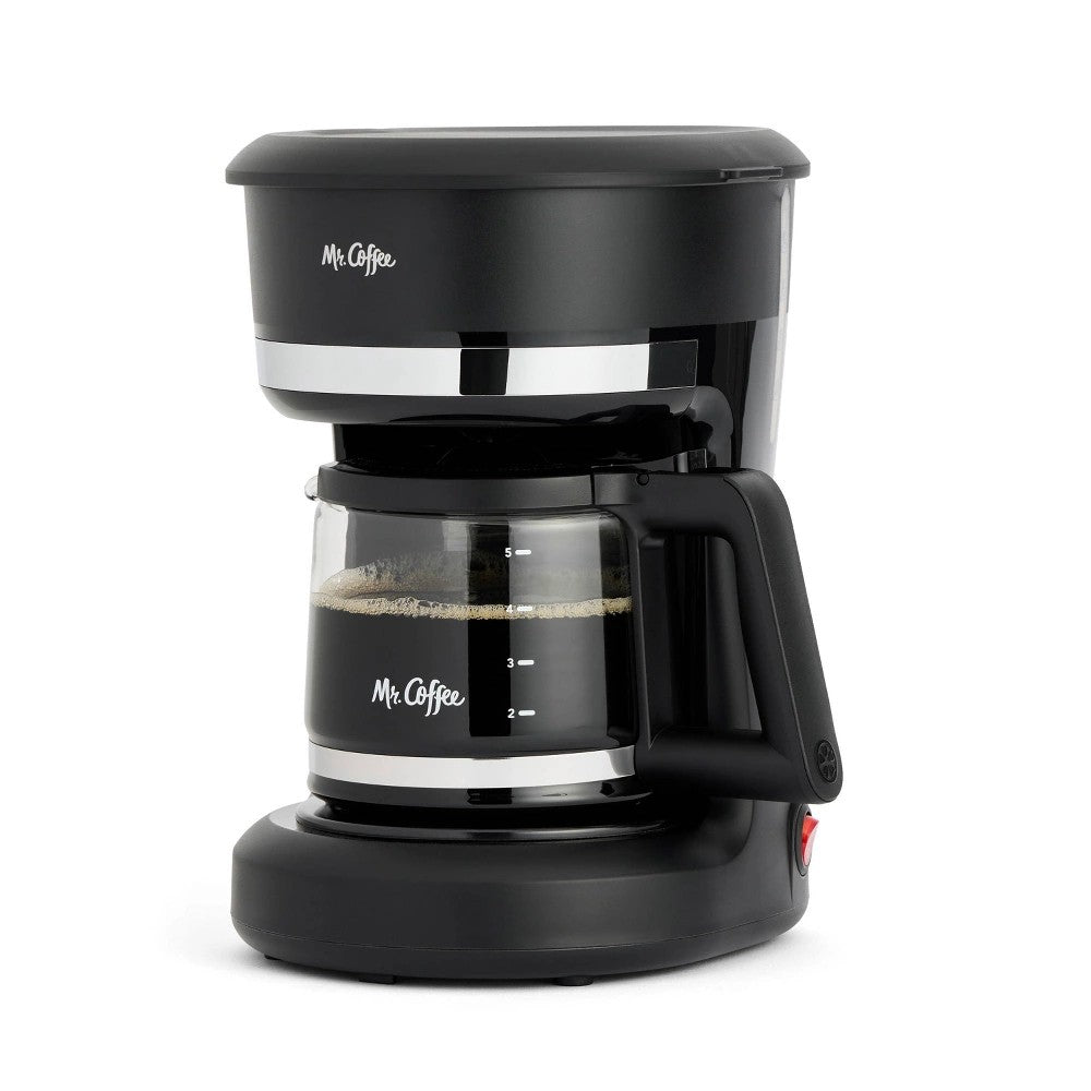 Mr. Coffee 5 Cup Switch Coffee Maker Black