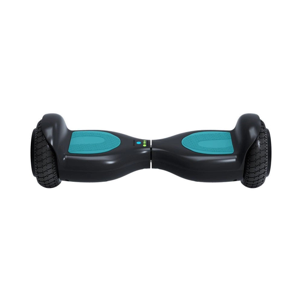 Jetson Dash Hoverboard - Black: LED Lights, 5 Mph Max Speed, 88 Lbs Capacity