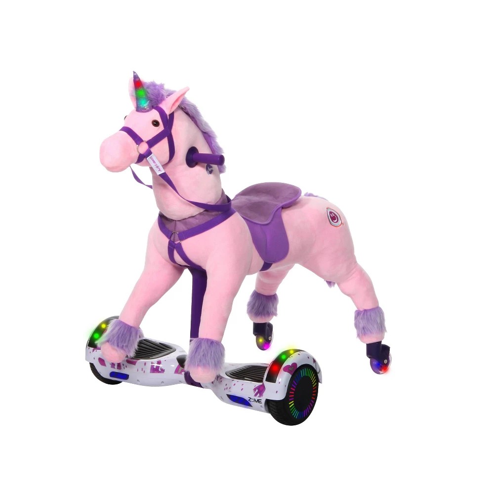 Power Pony Riding Toy - Princess Zume V2: Steel Ride-on Animal, 8 MPH, 200 Lb Capacity