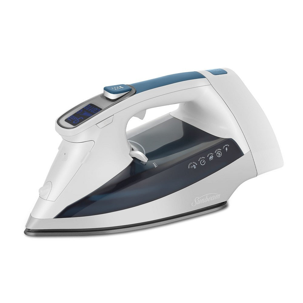 Sunbeam 1700W Digital Pro Steam Iron with Retractable Cord