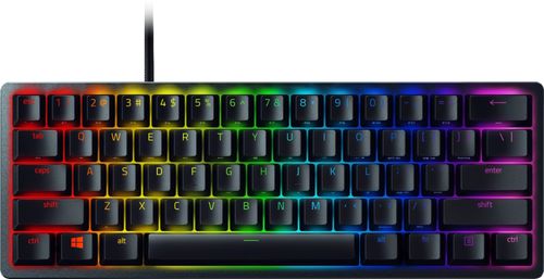 Razer - Huntsman Mini 60% Wired Optical Clicky Switch Gaming Keyboard