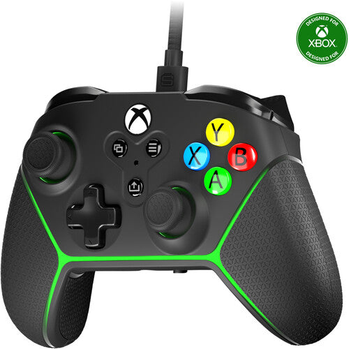 XBOX WIRED CONTROLLER SURGE Microwatt Junior - Black