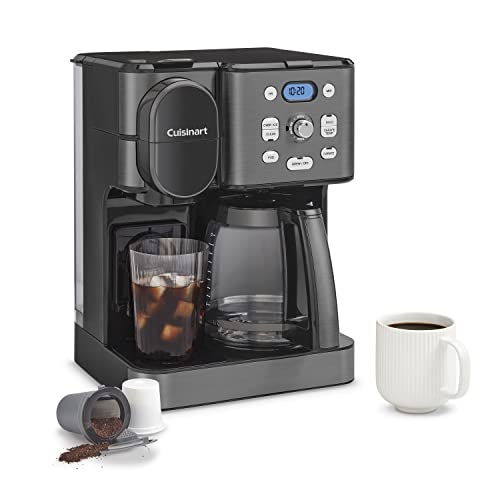 Cuisinart® Hot and Iced Brew Coffee Center™ 2-in-1 Coffeemaker, Black Stainless