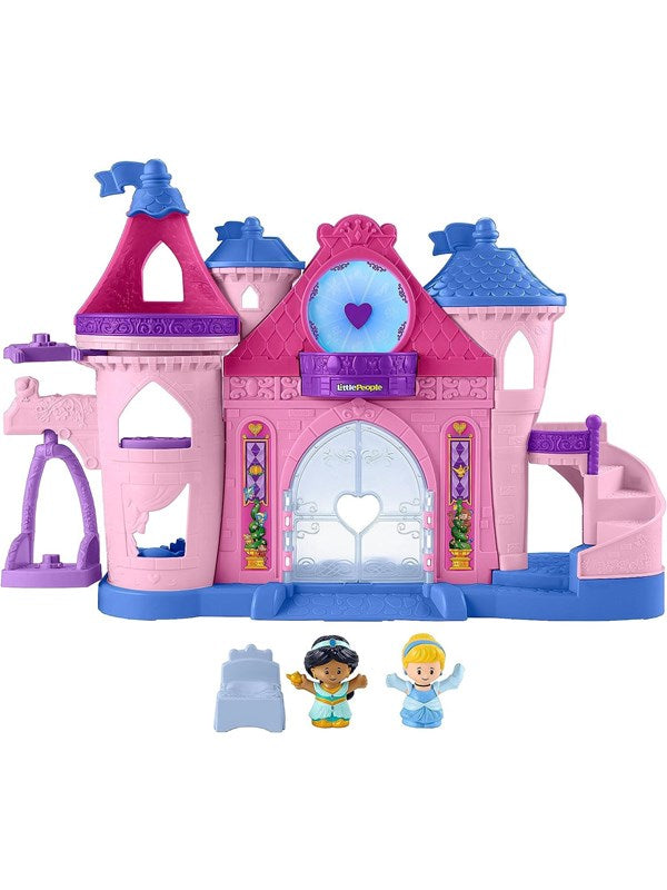 Disney Princess Toddler Playset by Little People, Magical Lights & Dancing Castle