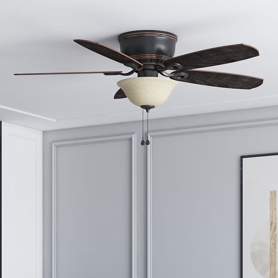 Harbor Breeze Lake Canton 52-in Bronze with Mink/Espresso