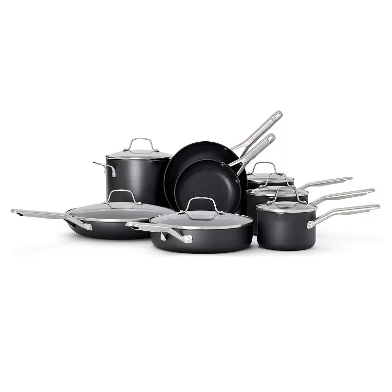 Calphalon® Hard-Anodized Aluminum Nonstick 14-pc. Cookware Set