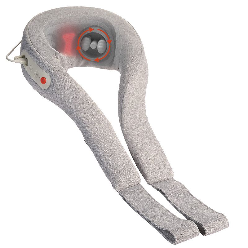 Sharper Image Realtouch Shiatsu Electric Neck Massager: Fabric, Electric Therapy