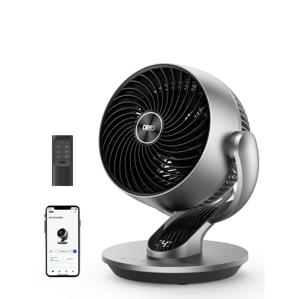Dreo - Smart Desk Fan,Powerful 70 Ft Whole Room Air Circulator Fan