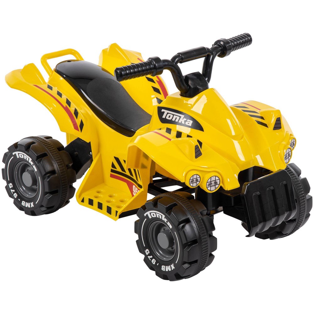 Huffy Tonka Truck Battery Ride-on Quad - 6V - Age 1.5+