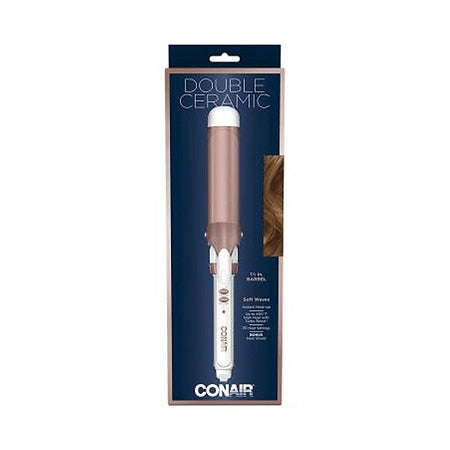 Conair Double Ceramic Rose Gold Curling Iron - 1.5