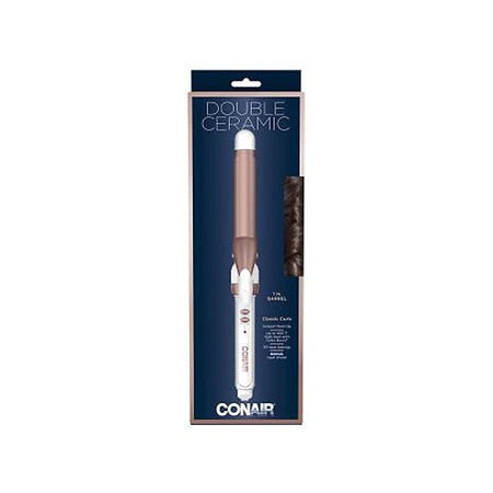 Conair Double Ceramic Rose Gold Curling Iron - 1