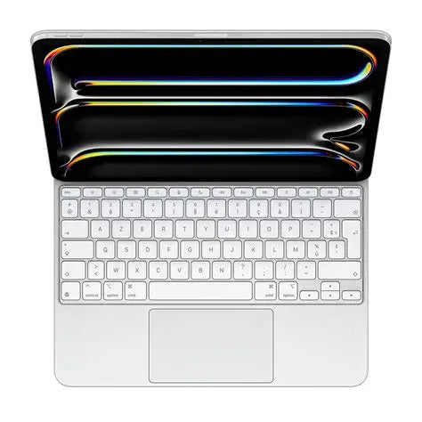 Apple - Magic Keyboard for iPad Pro 13‑inch (M4 and M5) - White