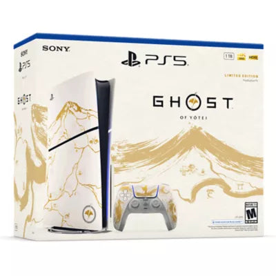 PlayStation 5 Slim Disc Ghost Of Yotei Bundle