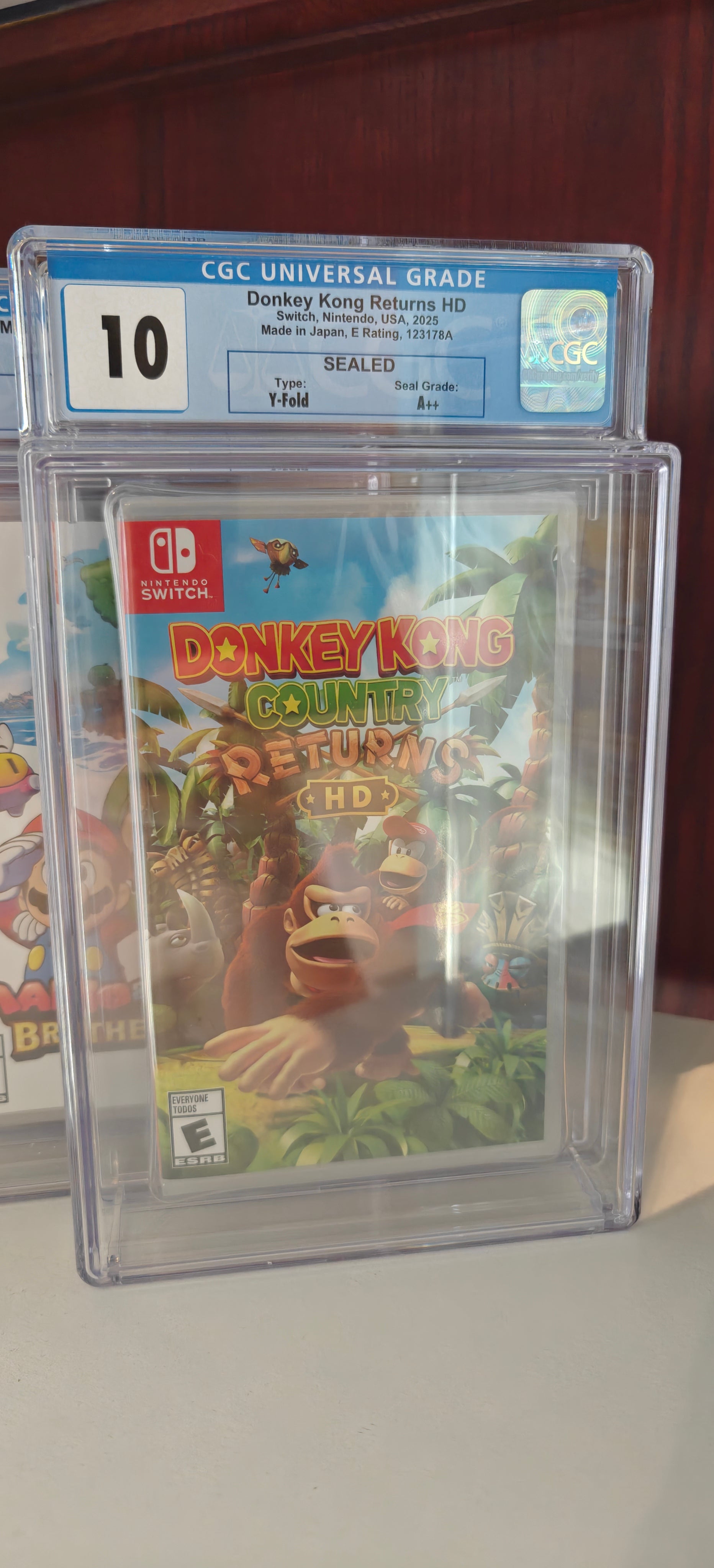 CGC GRADED Donkey Kong Country Returns