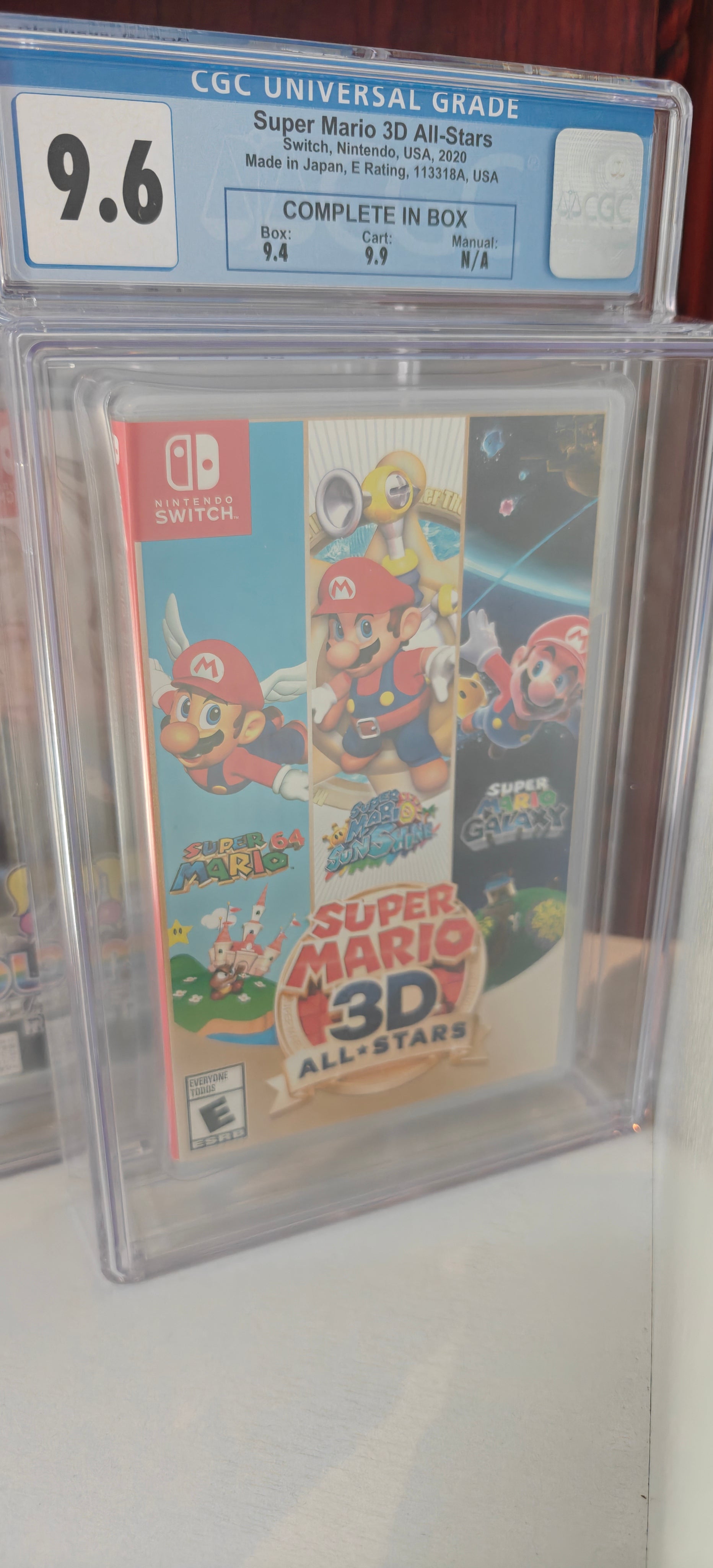 CGC GRADED Super Mario 3D All Stars