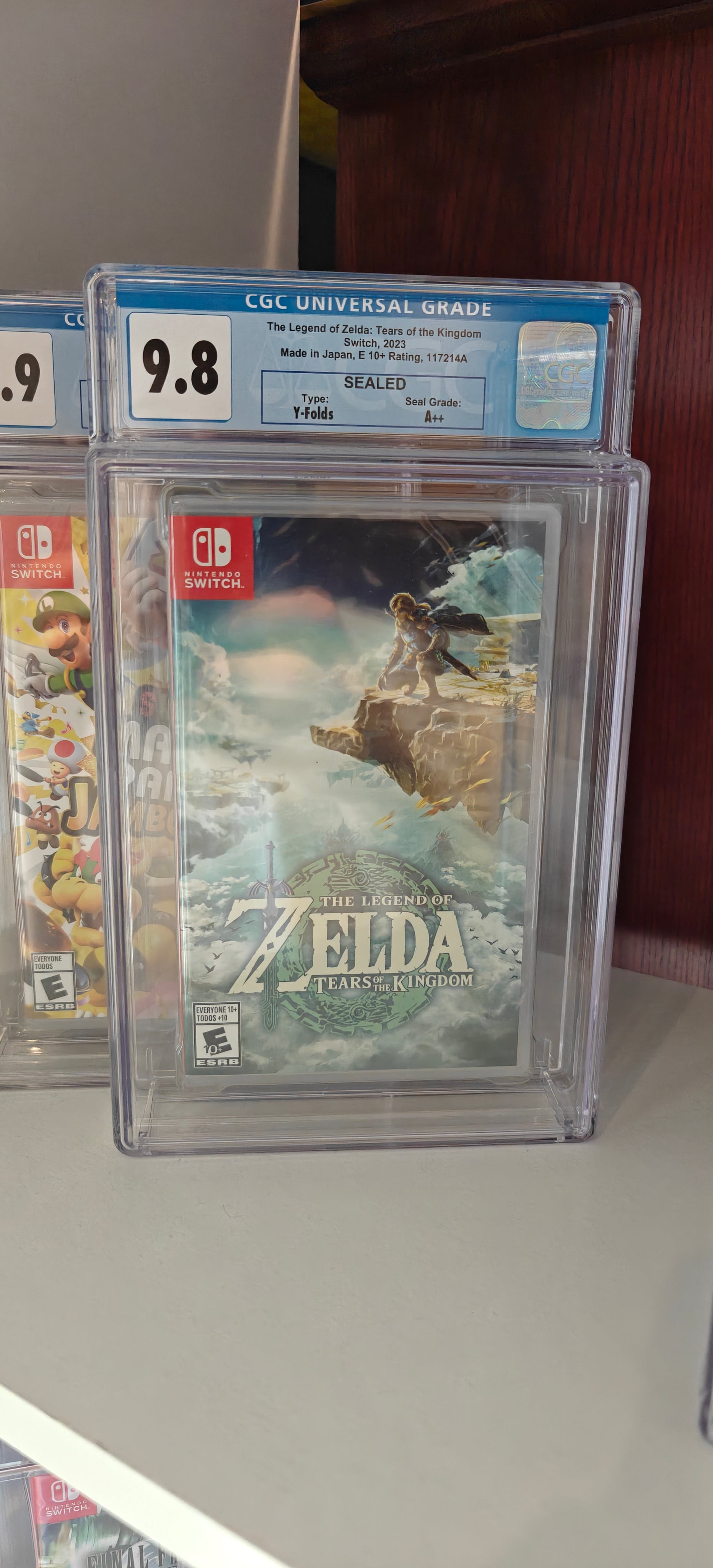 CGC GRADED Zelda Tears Of The Kingdom