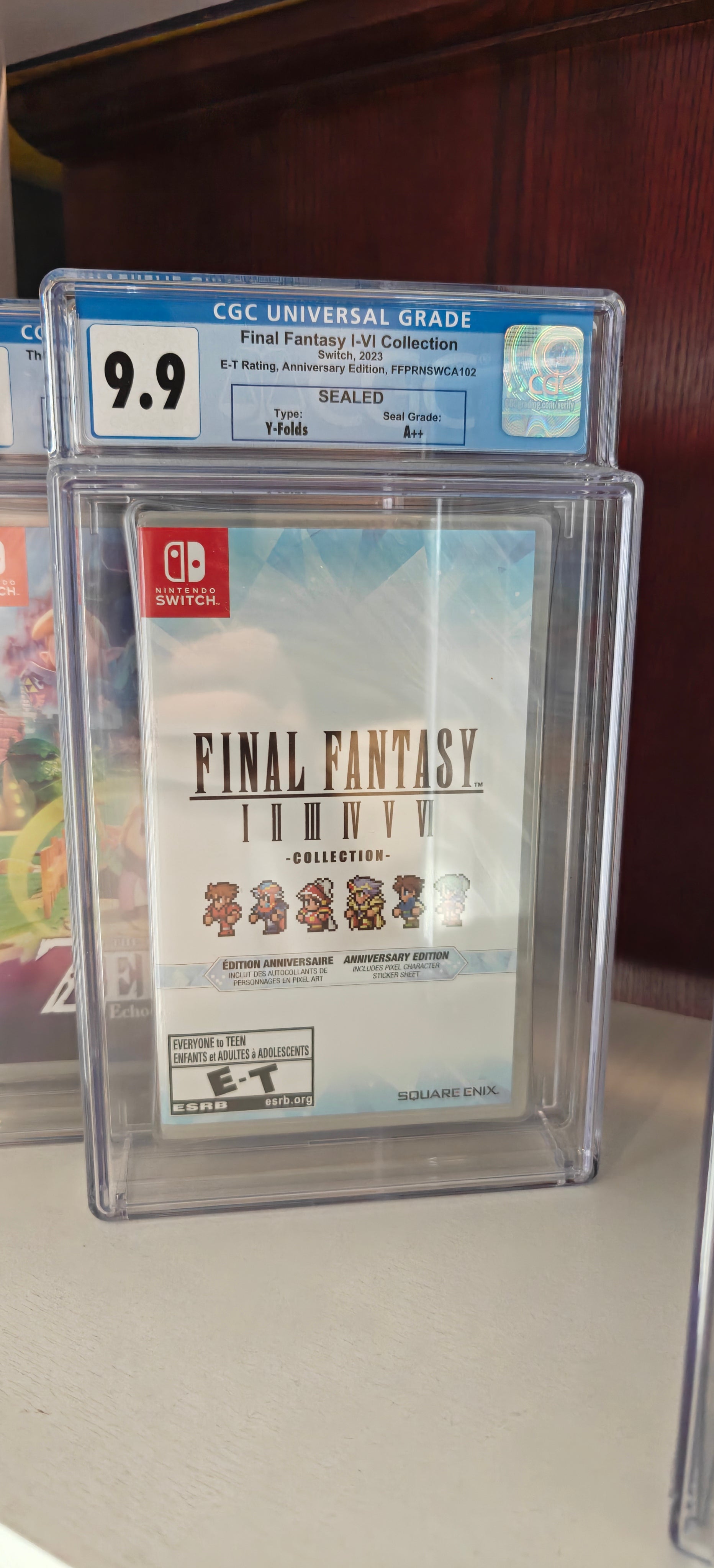 CGC GRADED Final Fantasy Pixel Remaster