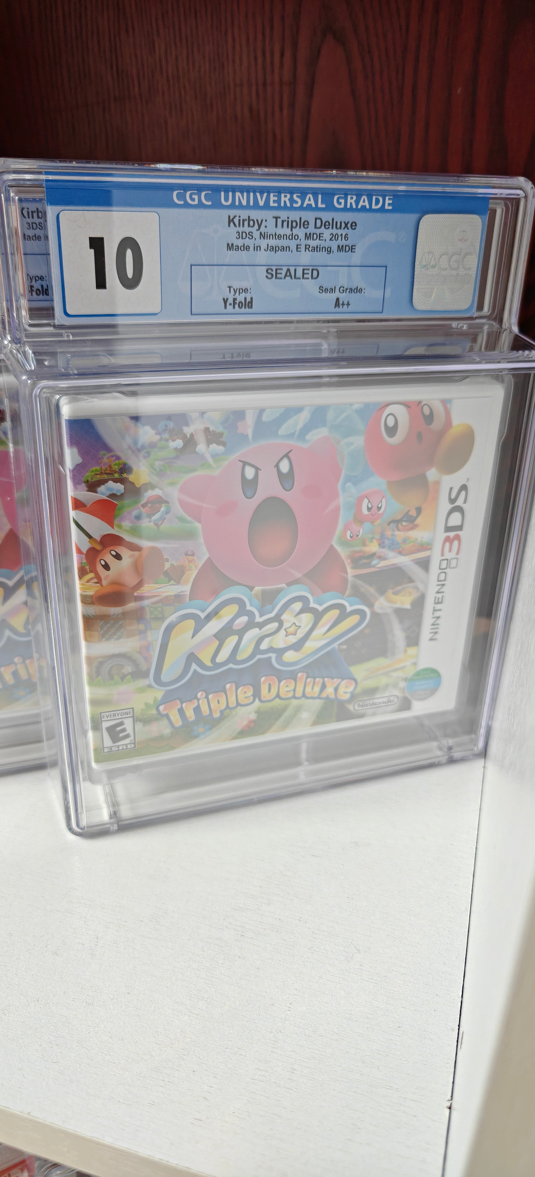 CGC GRADED Kirby Triple Deluxe