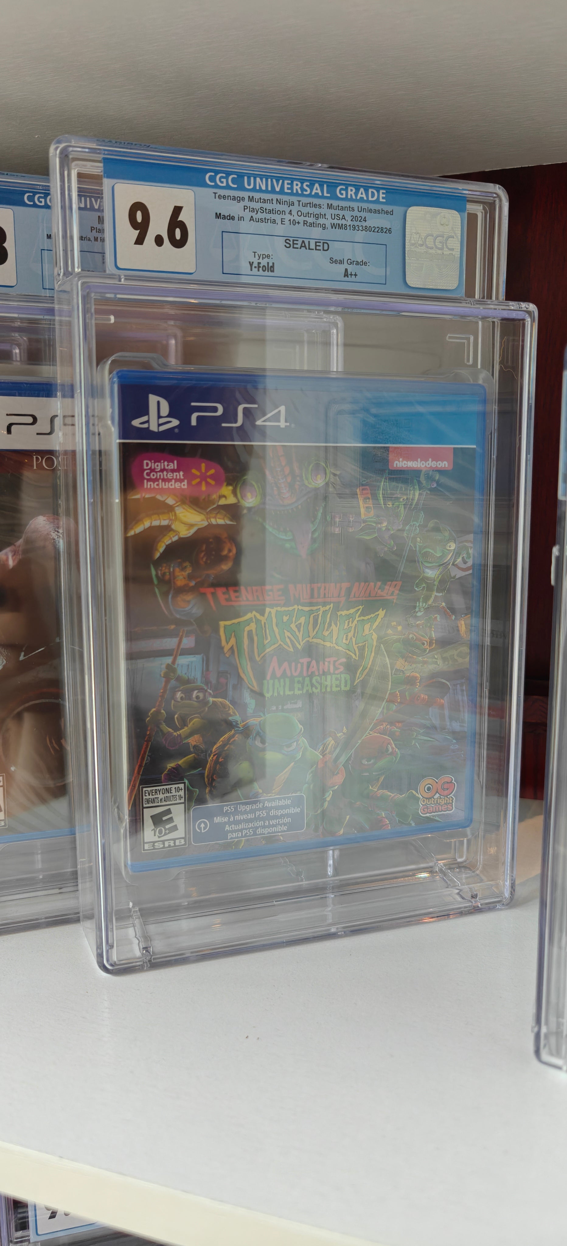 CGC GRADED Ninja Turtle Mutants Unleashed