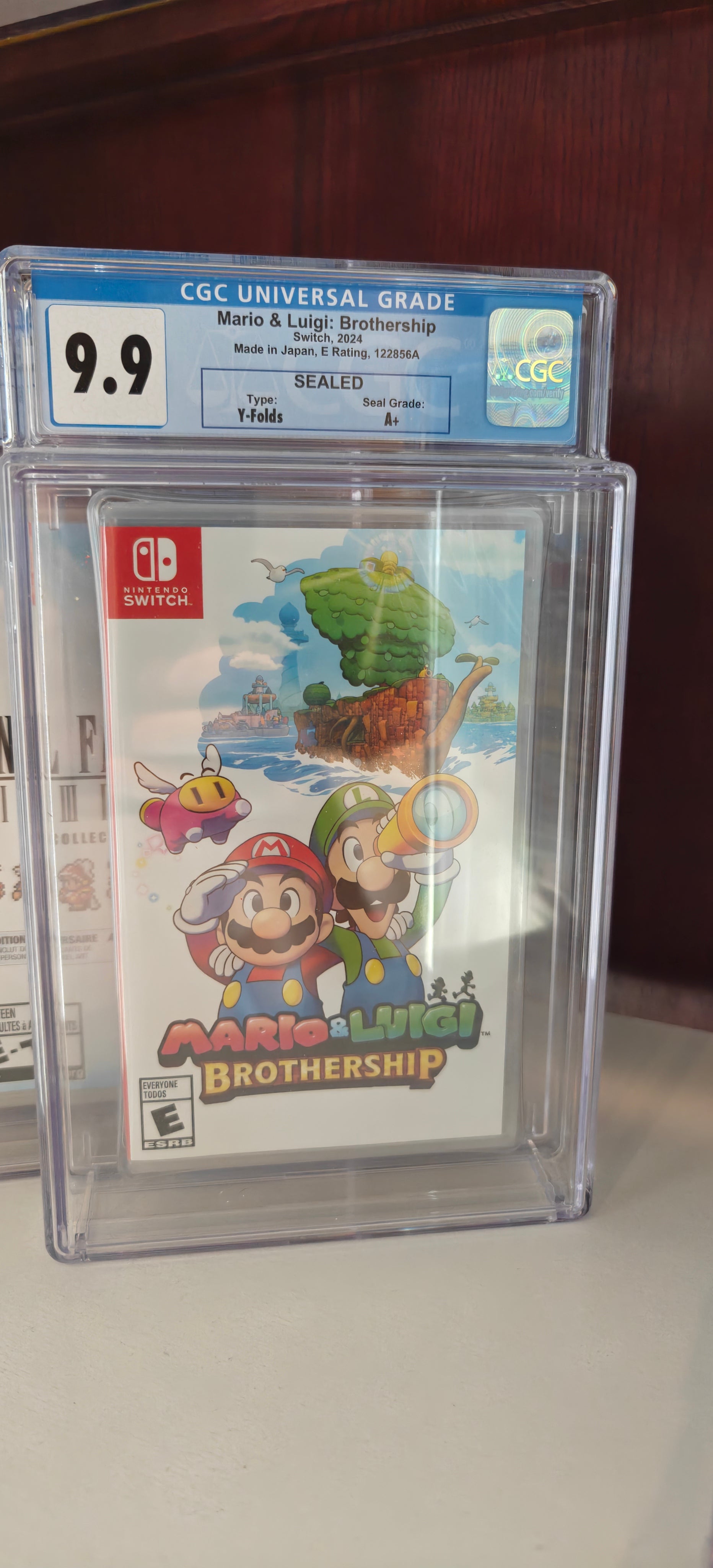 CGC GRADED Mario & Luigi Brothership