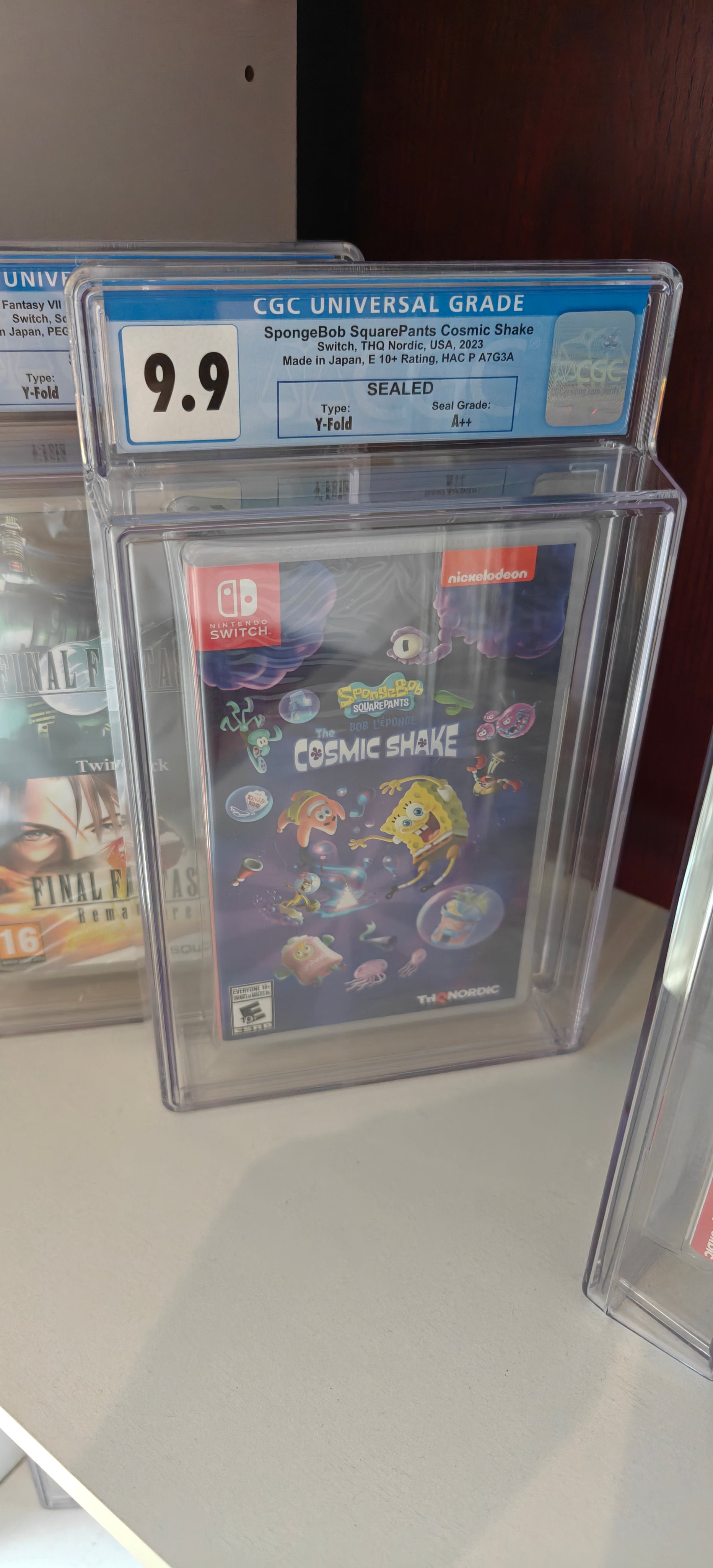 CGC GRADED SpongeBob Cosmic Shake