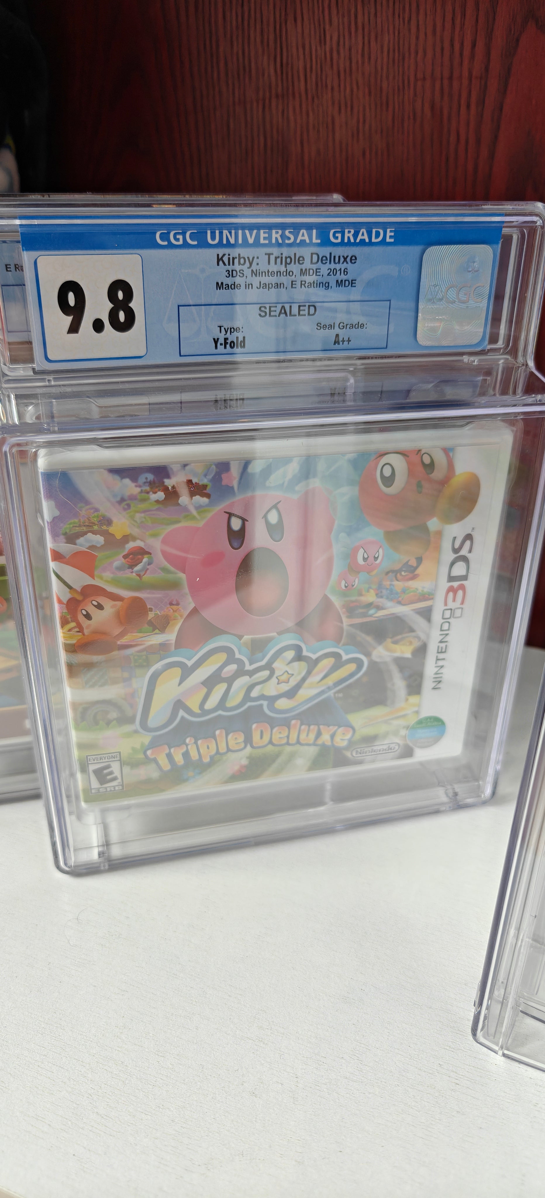 CGC GRADED Kirby Triple Deluxe