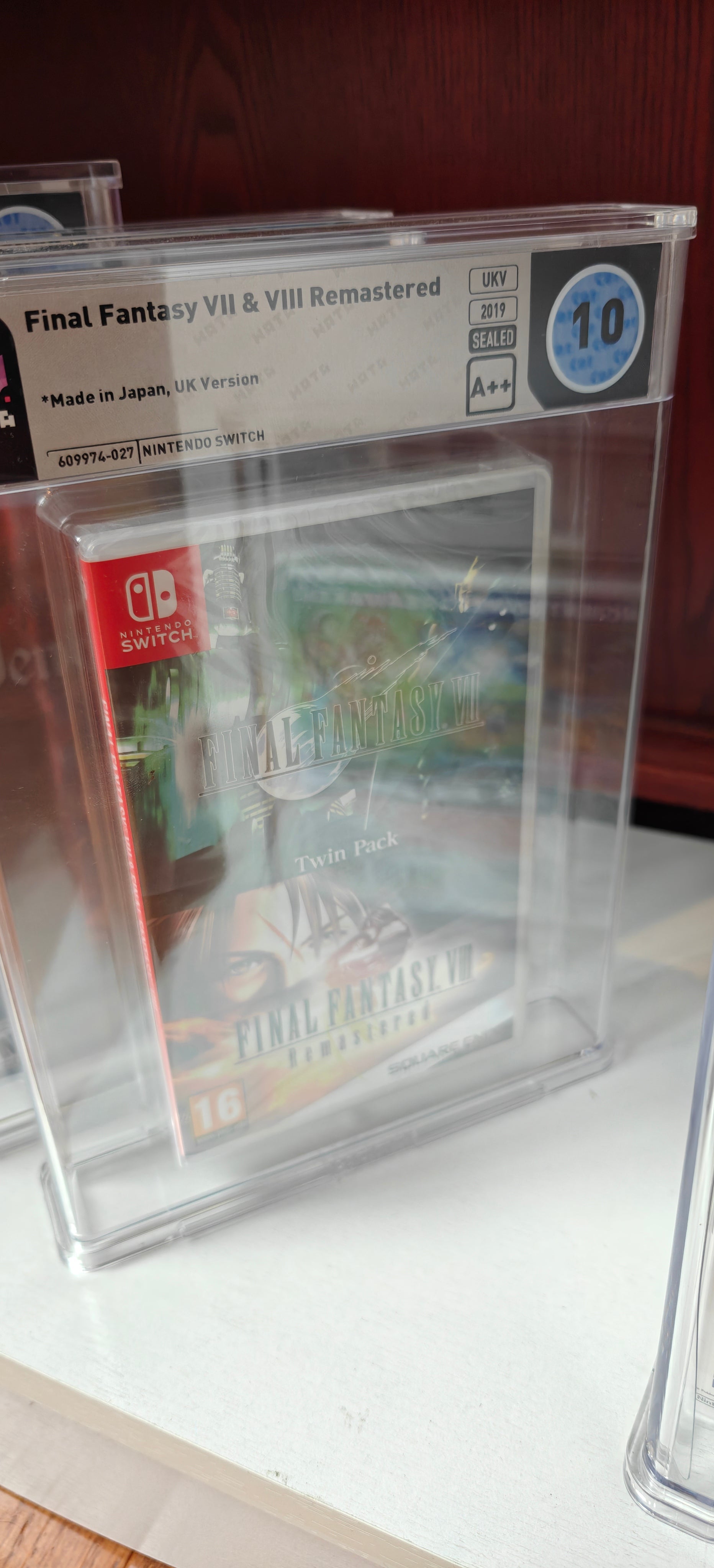 WATA Graded Final Fantasy Twin Pack